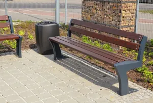 Kosz na śmieci 003318 | Kolekcja TALLIN | Komserwis