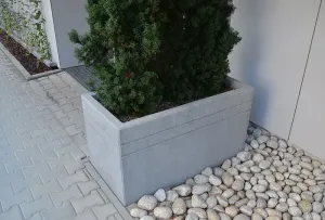 Betonowa donica prostokątna 133133 pliki cad | Kolekcja BRNO | Komserwis