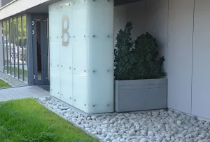 Betonowa donica prostokątna 133133 pliki cad | Kolekcja BRNO | Komserwis