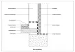 Recticel - BIBLIOTEKI CAD - ŚCIANA | Eurowall - mur szczelinowy - detal pliki cad