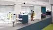 MIKOMAX /  STAND Up system - meble pracownicze, system biurek do pracy stojąco - siedzącej