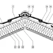 Mansarda – ALT.1 pliki cad /Dach ocieplony, wentylowany z deskowaniem (konstrukcja trzywarstwowa) pliki dwg, dxf