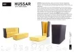 HUSSAR - Kolekcja mebli NOTI pliki cad (dwg, 3ds)