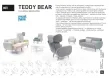 Fotele, sofy TEDDY BEAR - Kolekcja mebli NOTI pliki cad (dwg, 3ds)