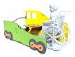 Wagon łatwodostępny Lokomotywa J2695| integracyjny plac zabaw | pliki dwg | Educarium
