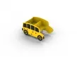 Kiwak poczwórny Autobus / kolekcja miejska pliki cad place zabaw