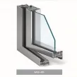ALUPROF - System aluminiowy MB-45, MB-45D | System okienno-drzwiowy bez izolacji termicznej pliki dwg