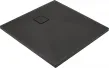 CORREO - Brodzik kwadratowy 90 cm, antracyt/titanium pliki cad, 3ds, dxf, obj | DEANTE