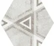 Gres EQUIPE 22099 Hexa Cement GARDEN GREY 01_K 17,5x20