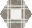 Gres EQUIPE 22101 Hexa CEMENT GEO_GREY_J 17,5x20 tekstura