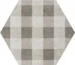Gres EQUIPE 22101 Hexa CEMENT GEO_GREY_N 17,5x20 tekstura