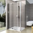 Kabina prysznicowa Pivot, drzwi prysznicowe ze ścianką stałą | RAVAK