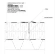 Biblioteki CAD Łącznik dachowy / Ocieplenie stropodachu z blachy trapezowej mocowane łącznikami